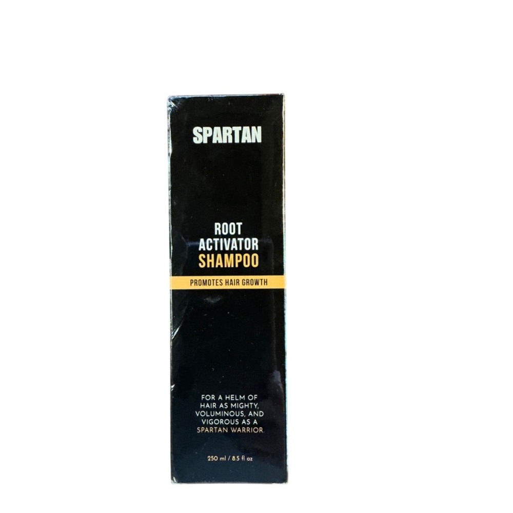 Spartan Root Activator Shampoo Promotes Hair Growth 250ml 8.5 fl oz NWT